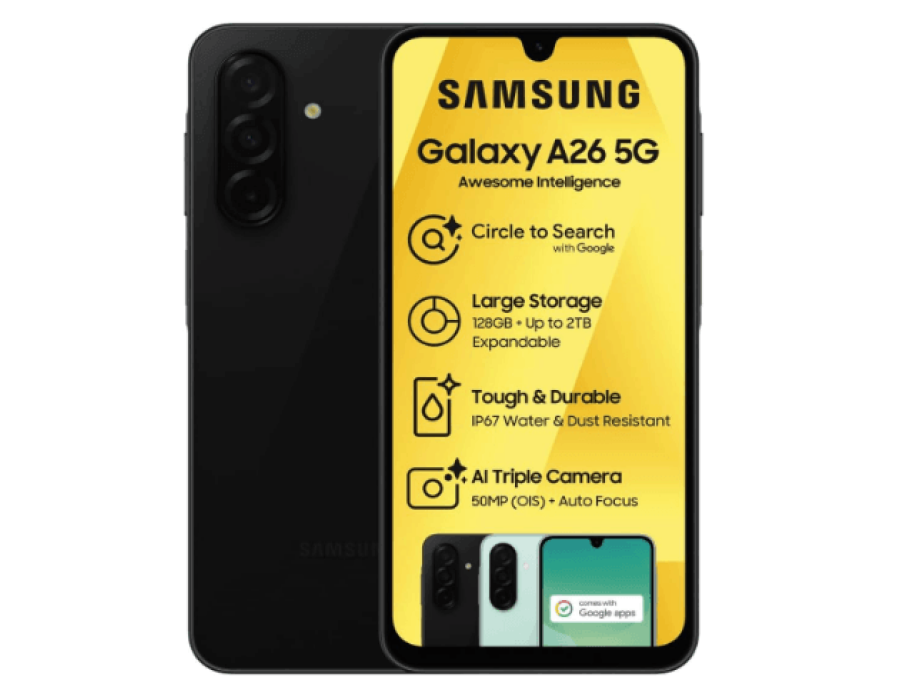 Samsung Galaxy A26 (256GB) - Black
